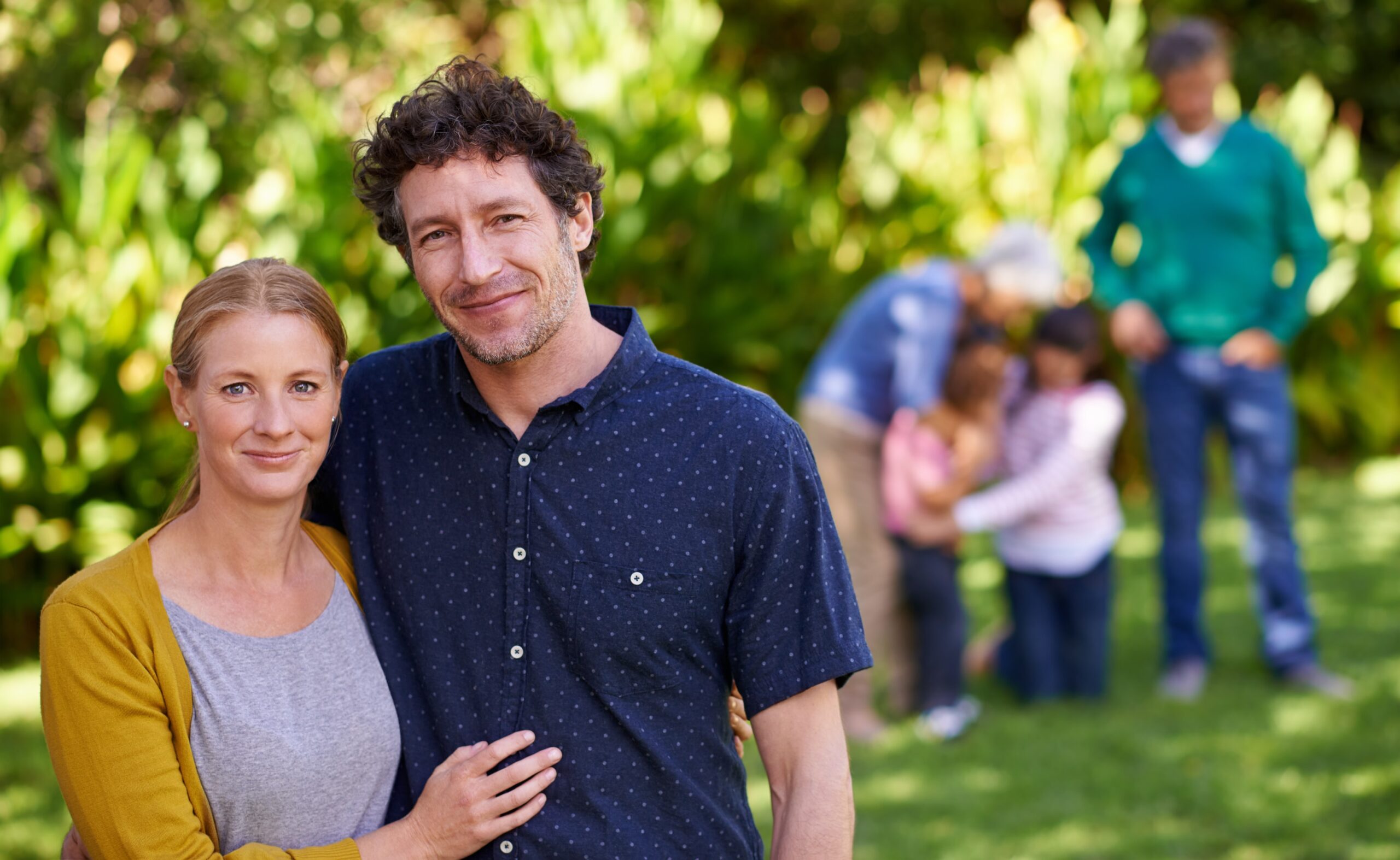 Confident couple walking together after getting expert ADHD marriage counseling in NYC.