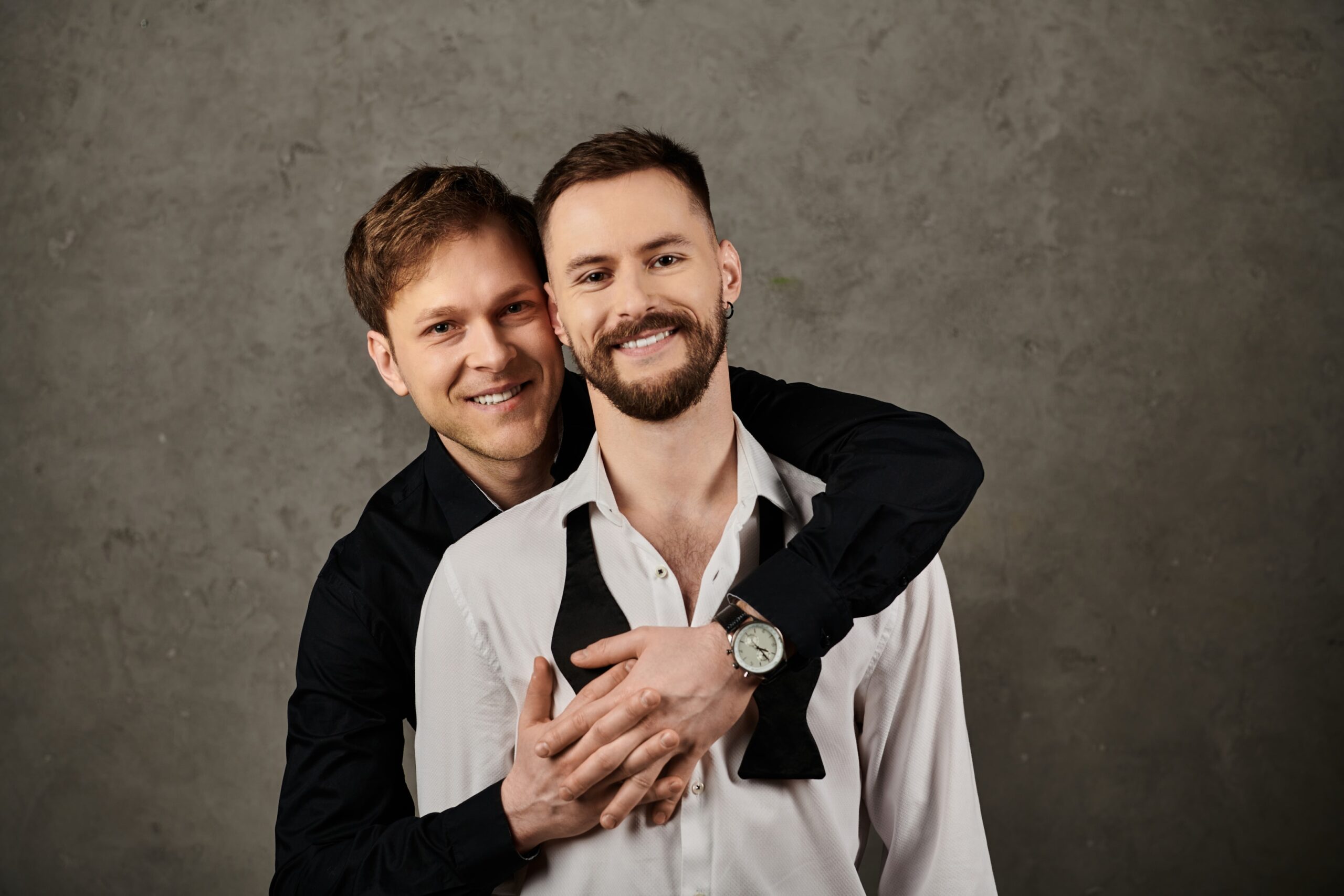 Image of gay couple in New York working on emotional dysregulation in ADHD couples therapy.