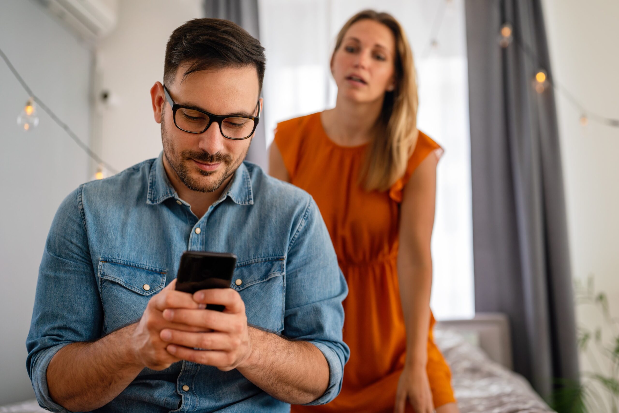 Partner feeling unheard as ADHD symptoms disrupt communication in marriage.
